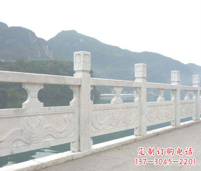 杭州高品质公园大理石栏板景观石雕