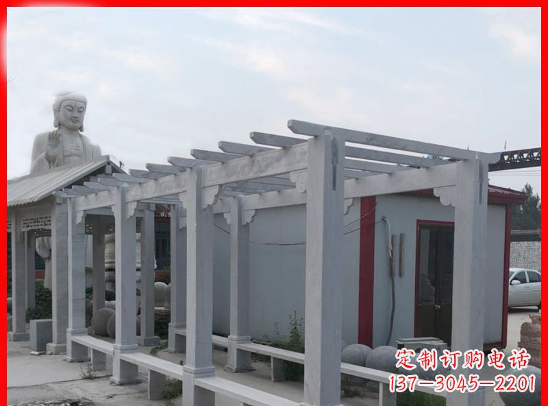 杭州 专业定制公园大理石石雕长廊