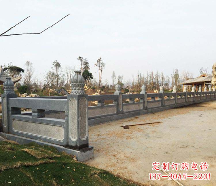 杭州公园仿古石栏板景观石雕