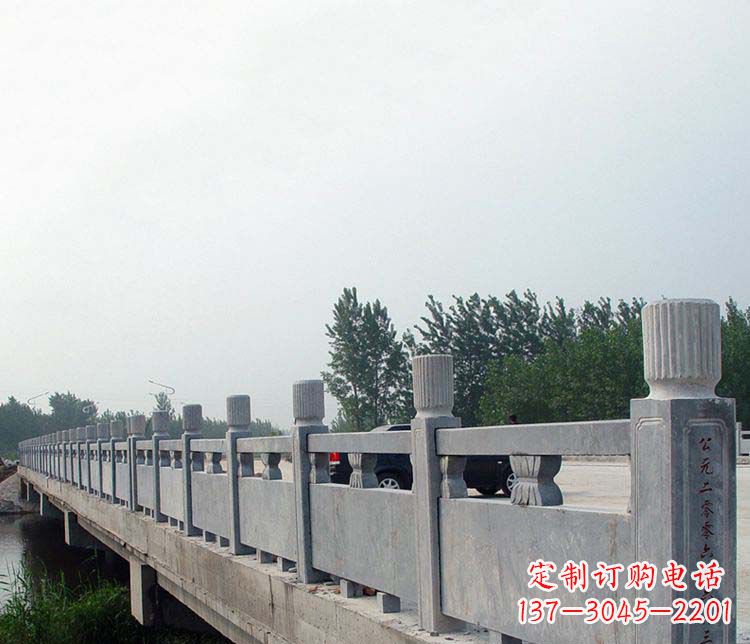 杭州中领雕塑-仿古石栏板景观石雕