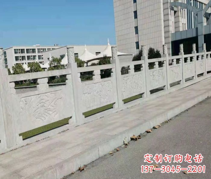 杭州精美大理石浮雕栏板