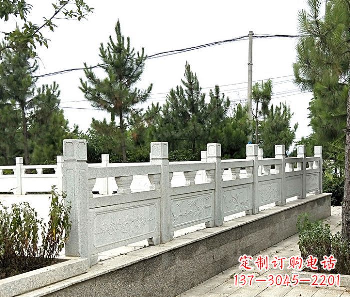 杭州大理石栏板石雕,构筑公园景观