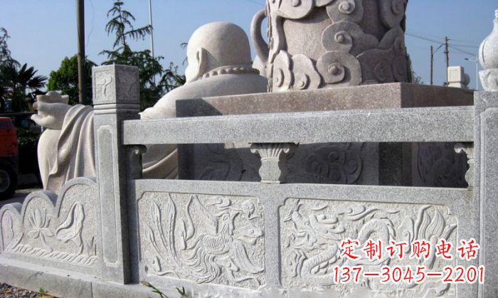 杭州公园景观大理石栏板石雕
