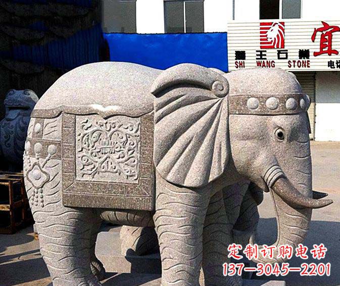 杭州高品质缅甸大象雕塑