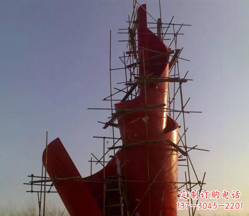 杭州广场不锈钢火炬景观雕塑