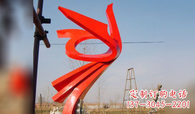 杭州高贵凤凰不锈钢雕塑
