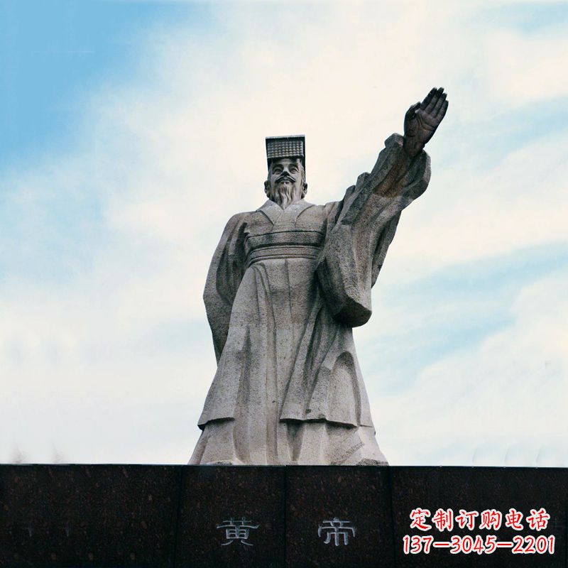 杭州黄帝景观雕塑,高质感的传统工艺展示