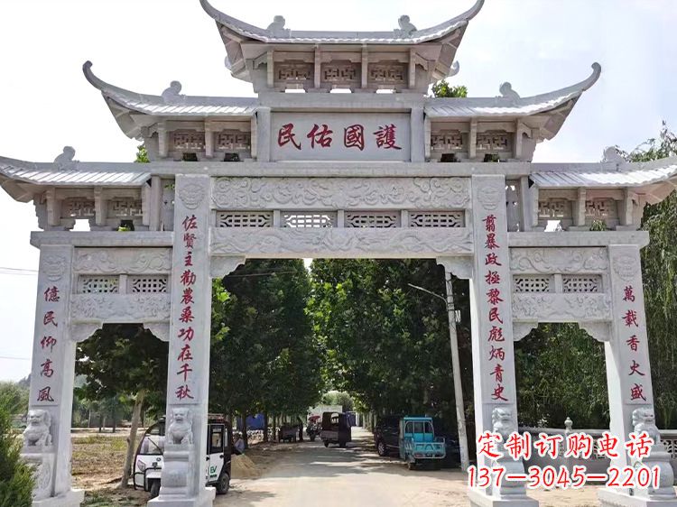 杭州牌坊石雕牌楼