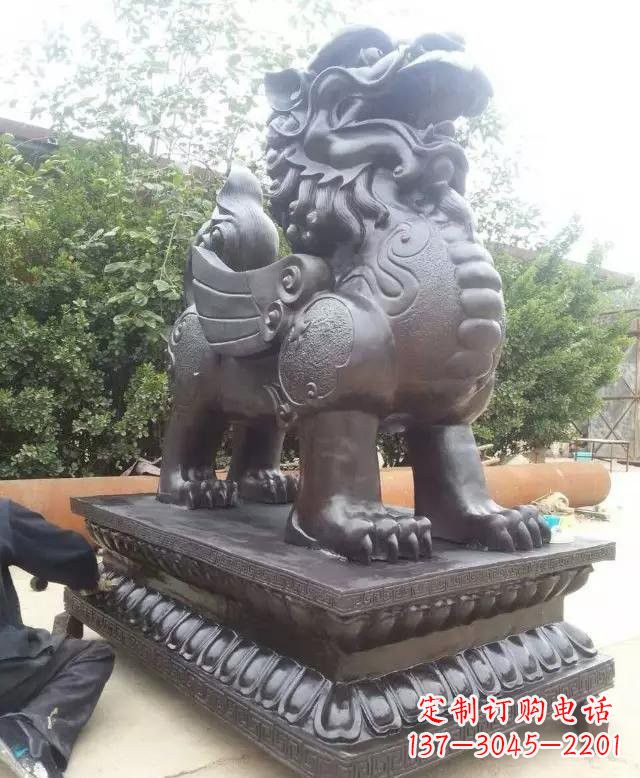 杭州企业门口铜雕貔貅