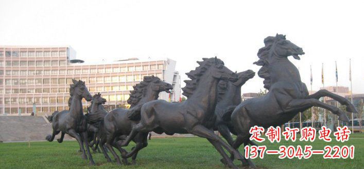杭州群马公园动物铜雕,让艺术描绘你的故事