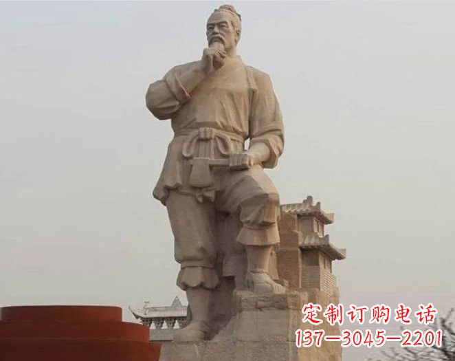 杭州重拾古代风采，中领雕塑打造高贵的鲁班雕塑