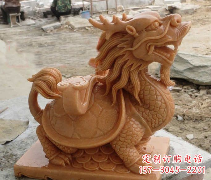 杭州石雕招财龙龟