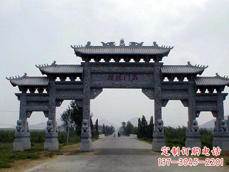 杭州石牌坊 斗楼
