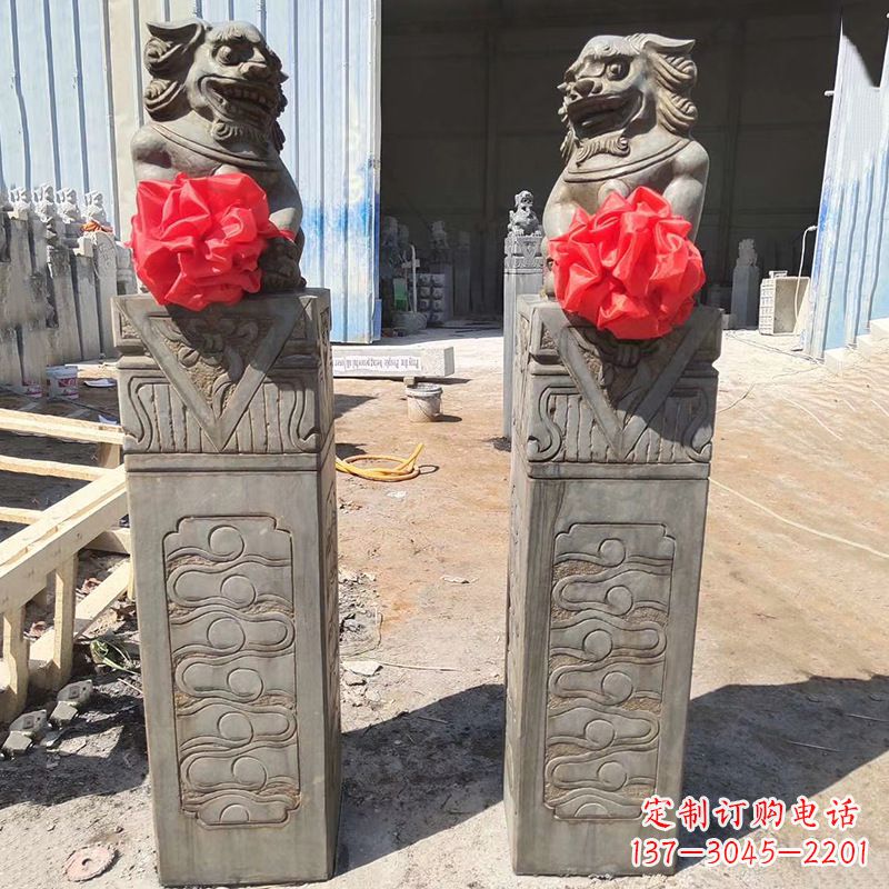 杭州石狮子栓马桩