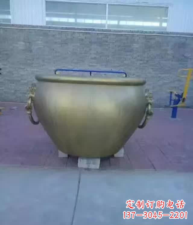 杭州水缸铜雕塑