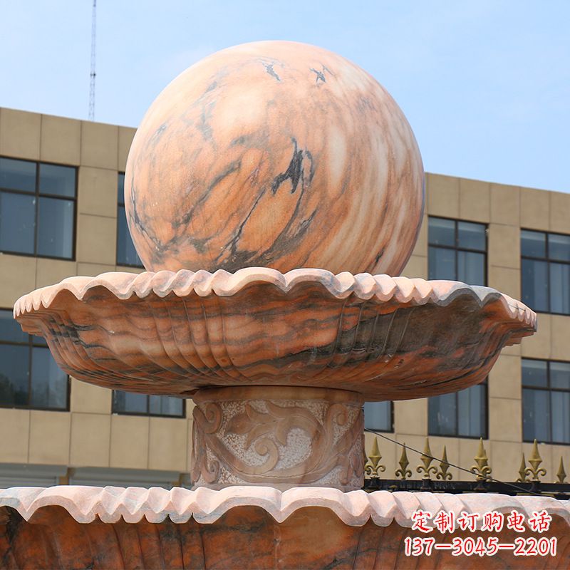 杭州四平石材风水球