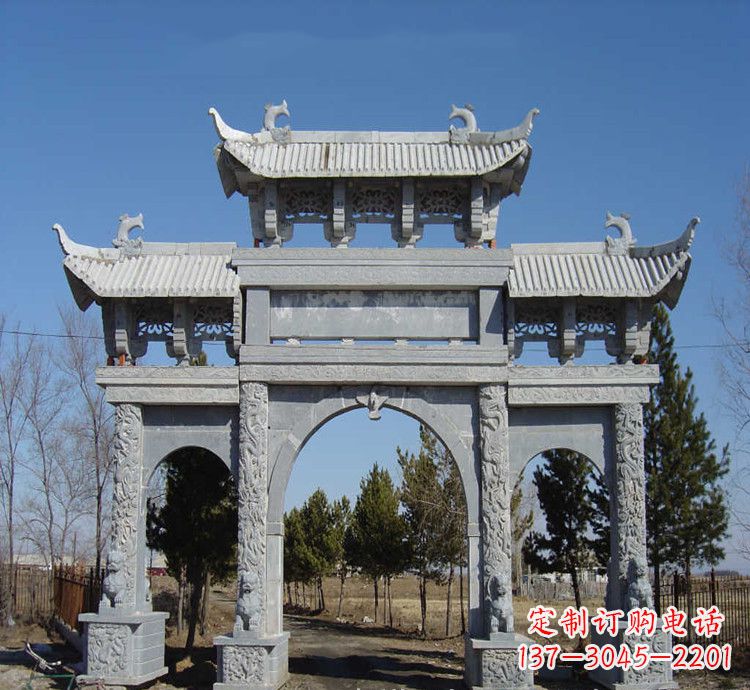 杭州寺庙石牌坊