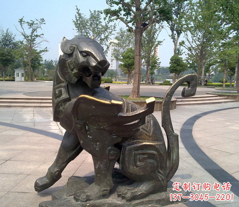 杭州铜雕抽象十二生肖