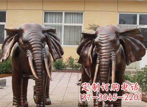 杭州铜雕大象222
