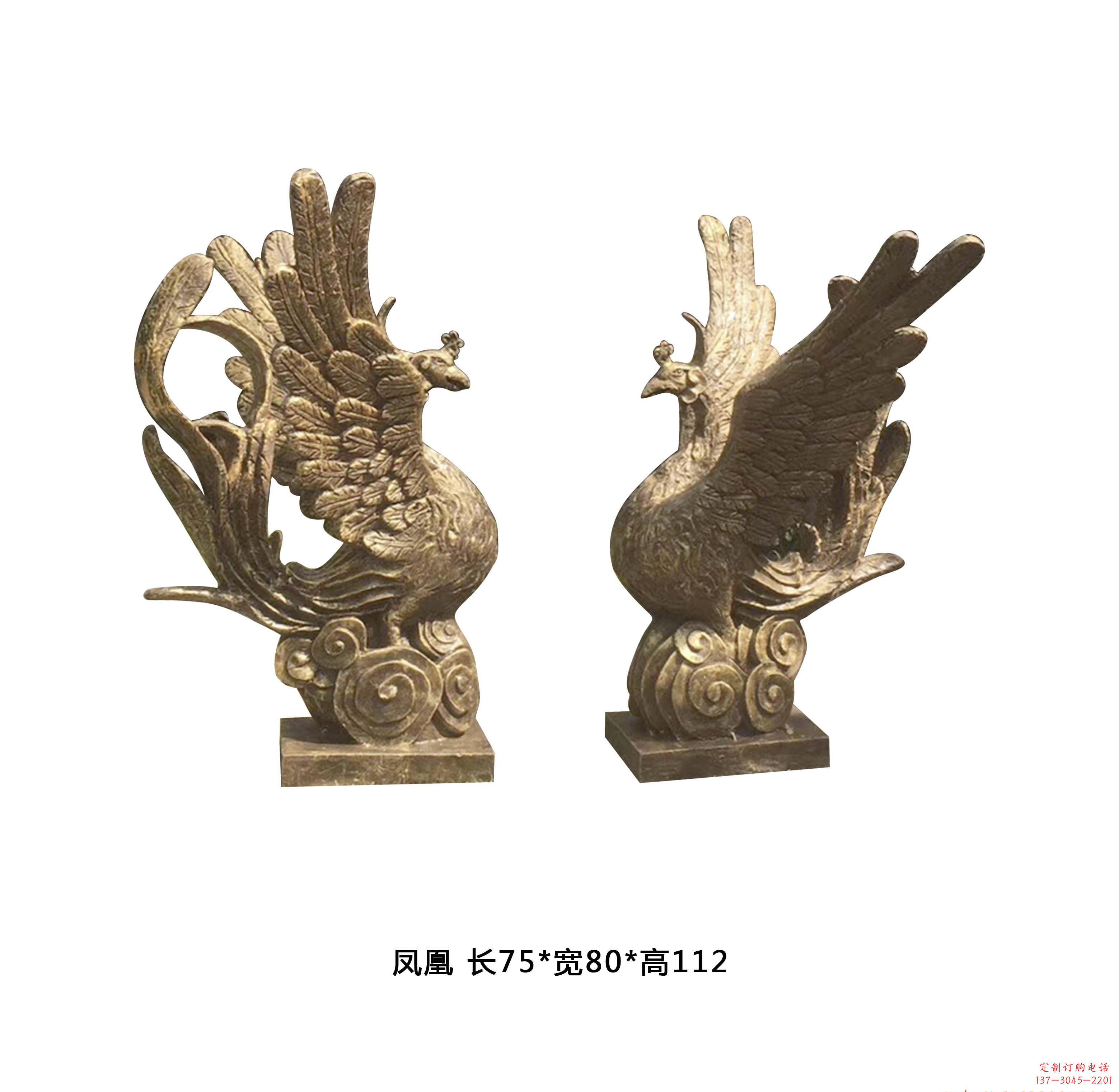 杭州铜雕凤凰雕塑