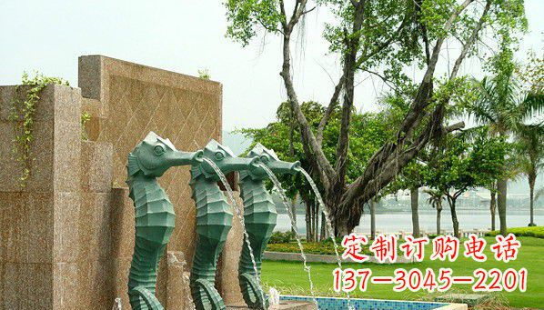 杭州铜雕海马雕塑