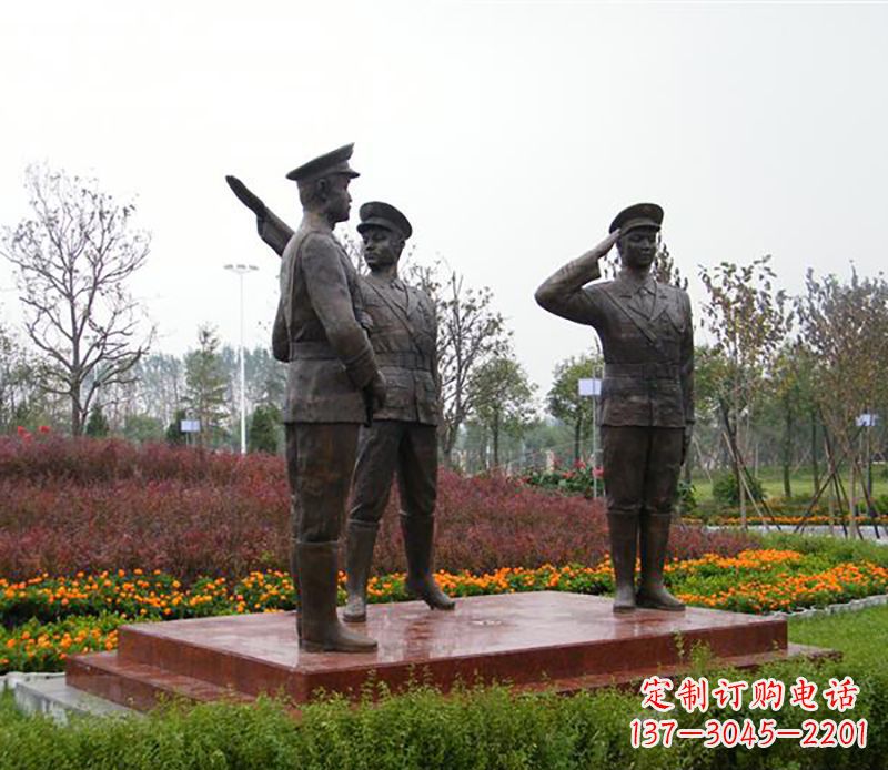 杭州铜雕警察铜雕