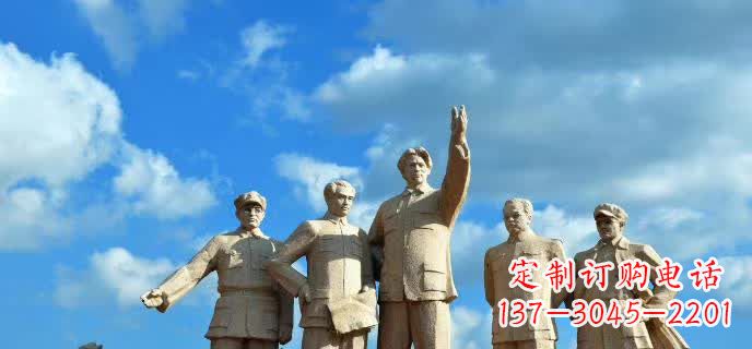 杭州五大伟人石雕