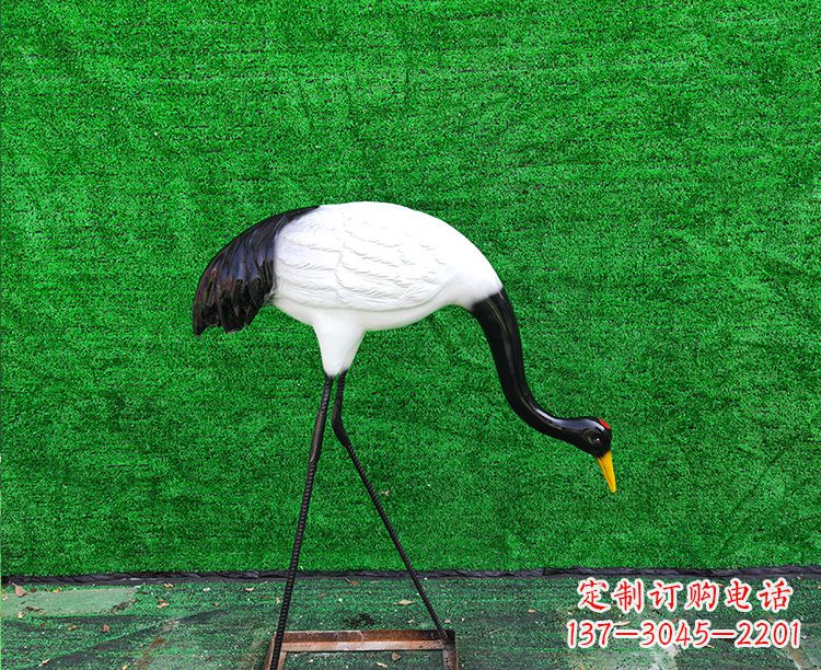 杭州仙鹤头雕塑
