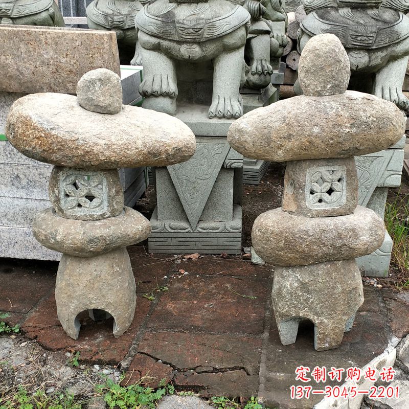 杭州异形现代石灯笼