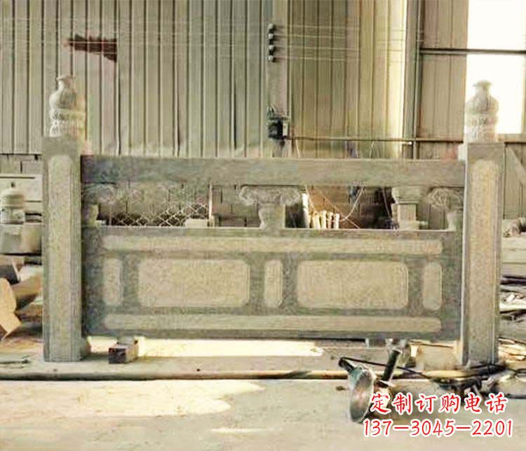 杭州园林仿古石栏板景观石雕