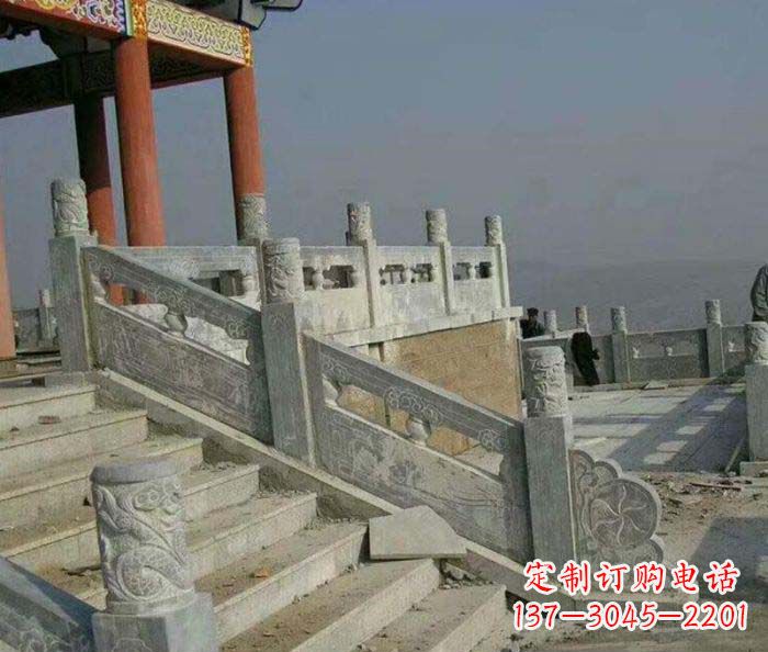 杭州园林景观仿古石雕栏板