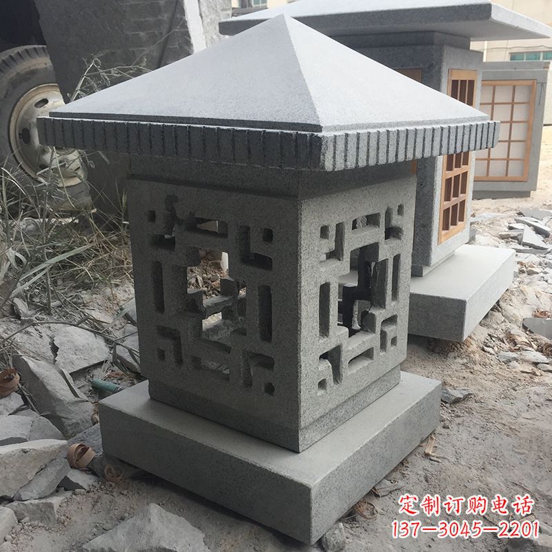杭州中式现代石灯笼