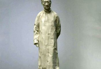 杭州徐悲鸿雕塑像石雕历史名人雕像