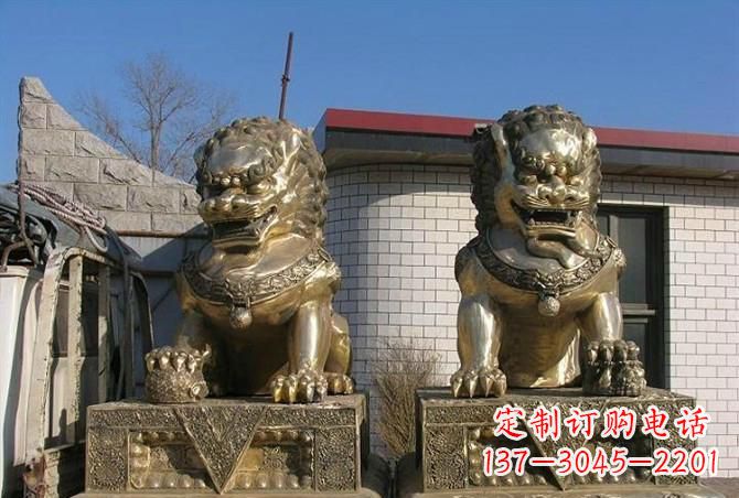 杭州铸铜狮子雕塑